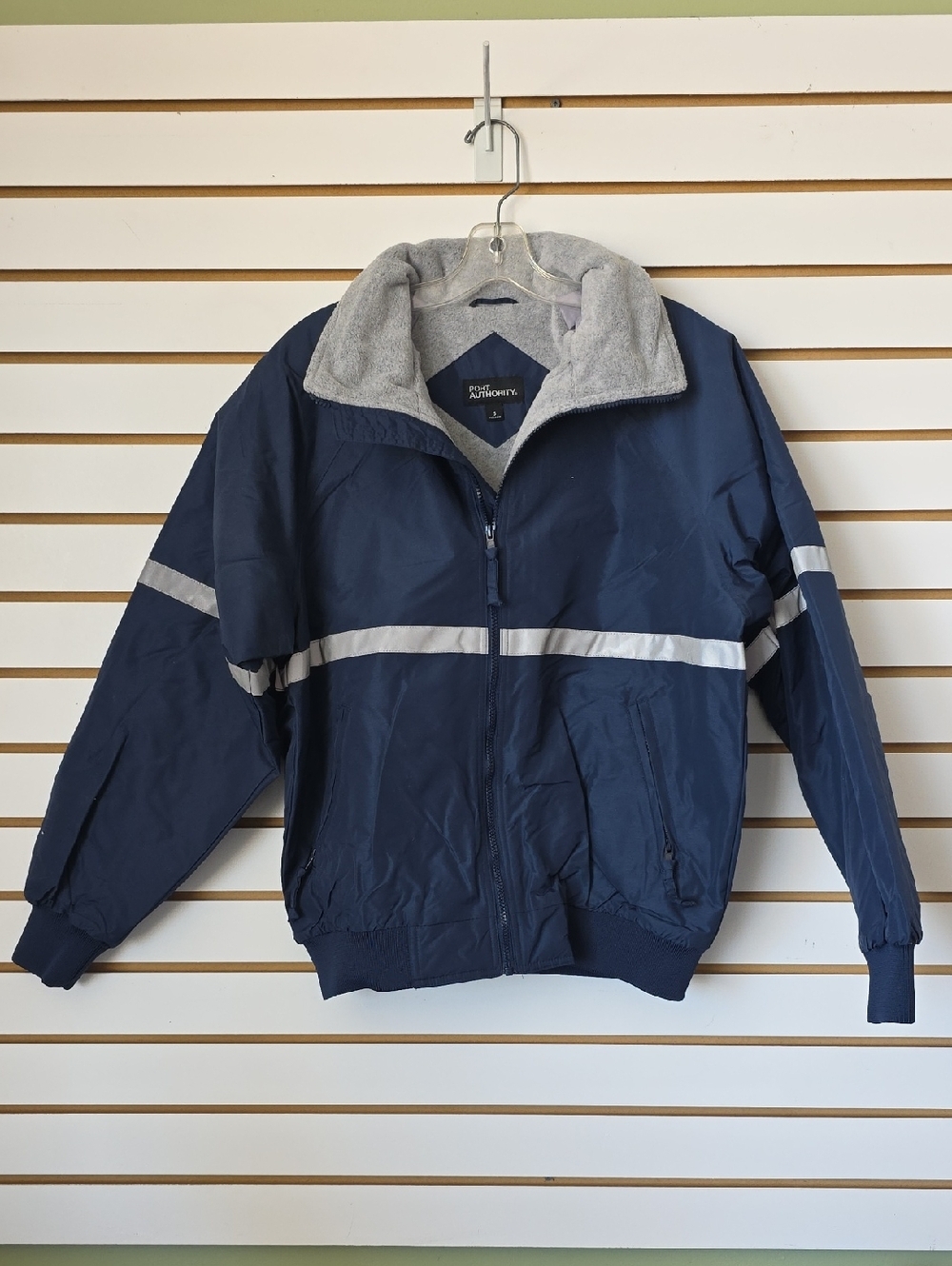 Reflective Fleece Lined Jacket Coat